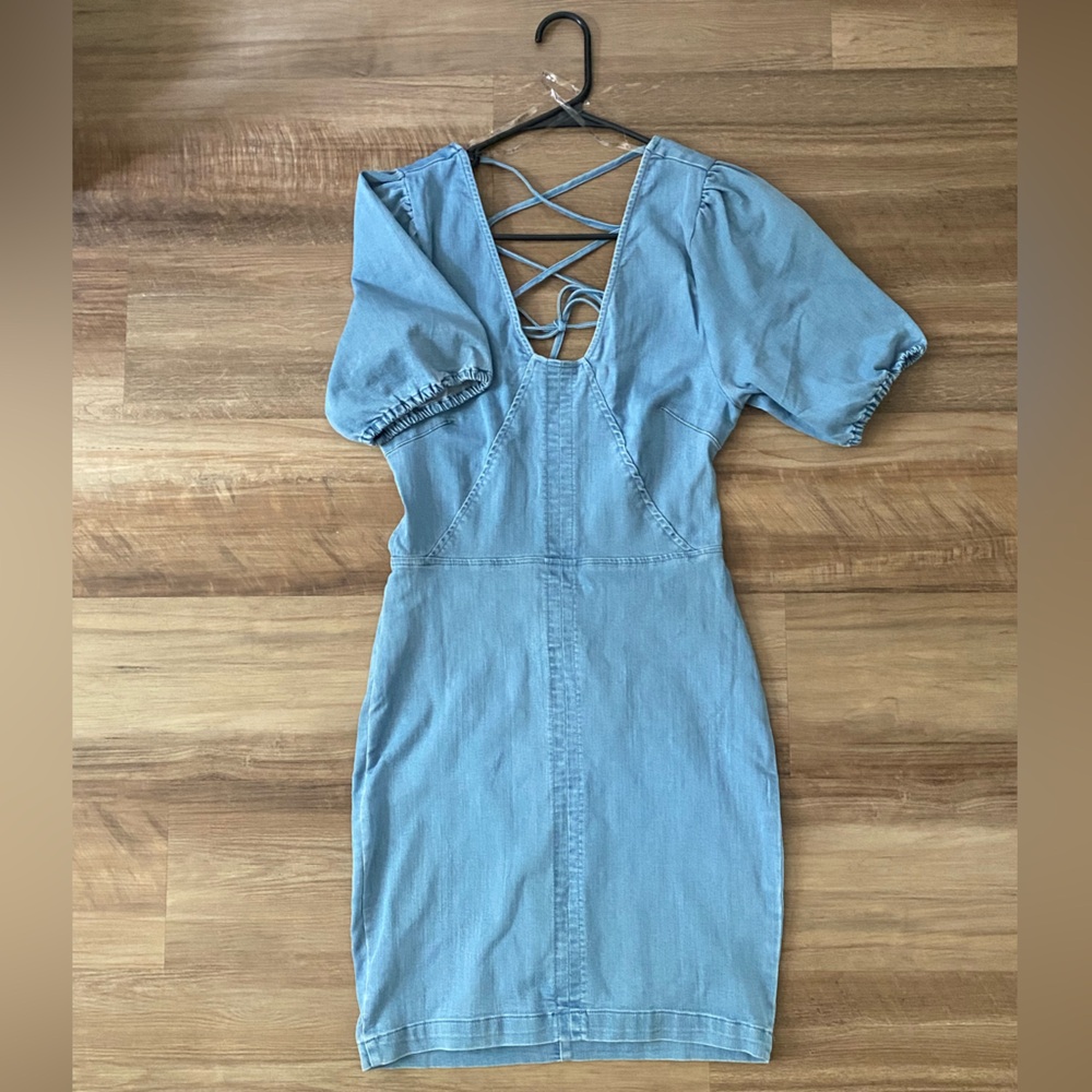 Medium Denim Blvd Bodycon Dress